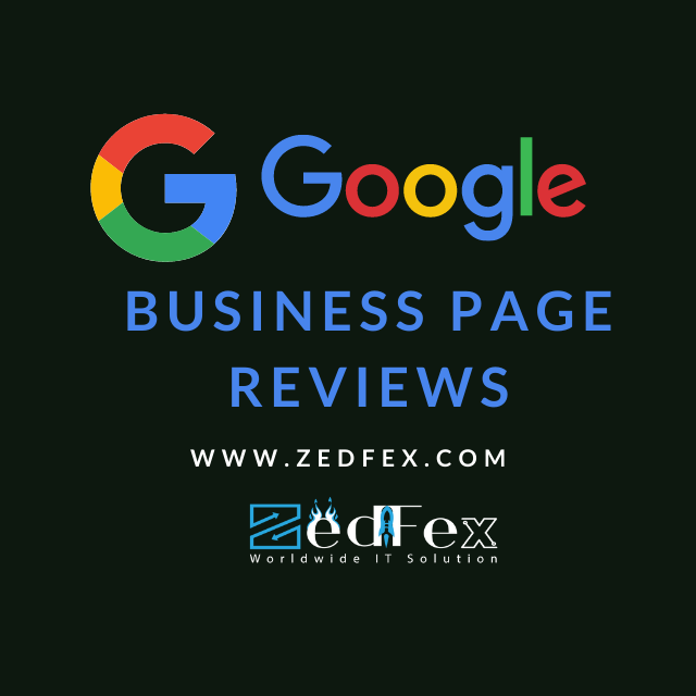 Google Map Business Page Reviews